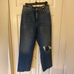 NWT Express Modern High Rise Straight Jeans Sz 10S